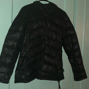 Simple black puffer Calvin Klein jacket